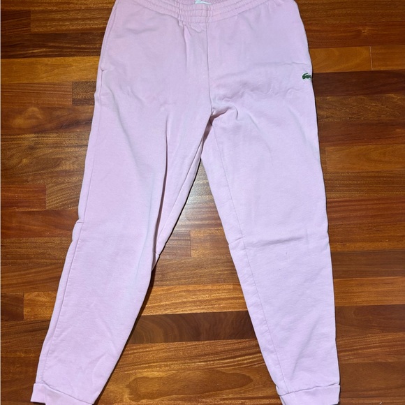 Lacoste Pink Jogger Pants - Picture 1 of 4
